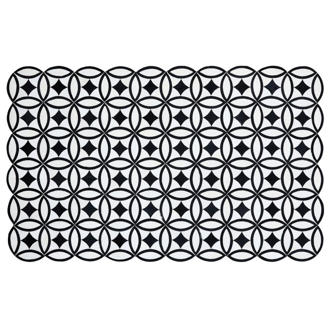 White Kyoto Hair on Hide 5' x 8' Rug - {current_domain}