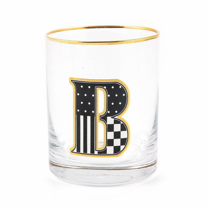 Monogram Tumbler - B - {current_domain}