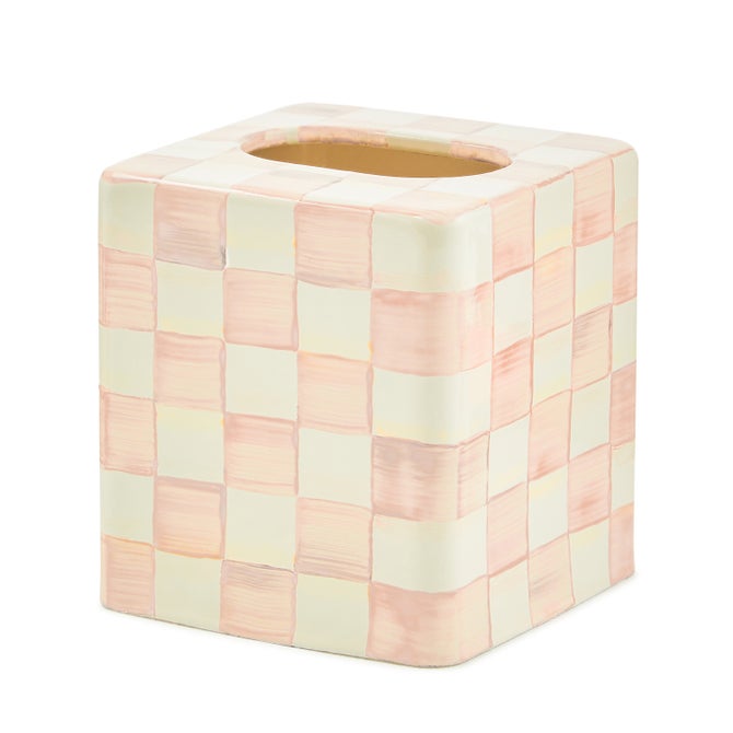 Rosy Check Boutique Tissue Box Cover - {current_domain}