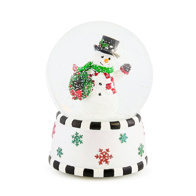 Check It Out Snowman Snow Globe - {current_domain}
