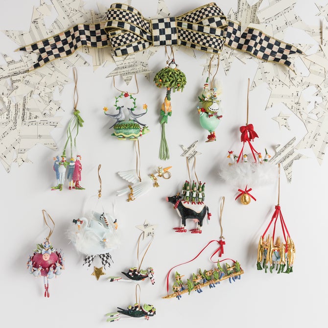 Patience Brewster 12 Days 10 Pipers Piping Ornament - {current_domain}