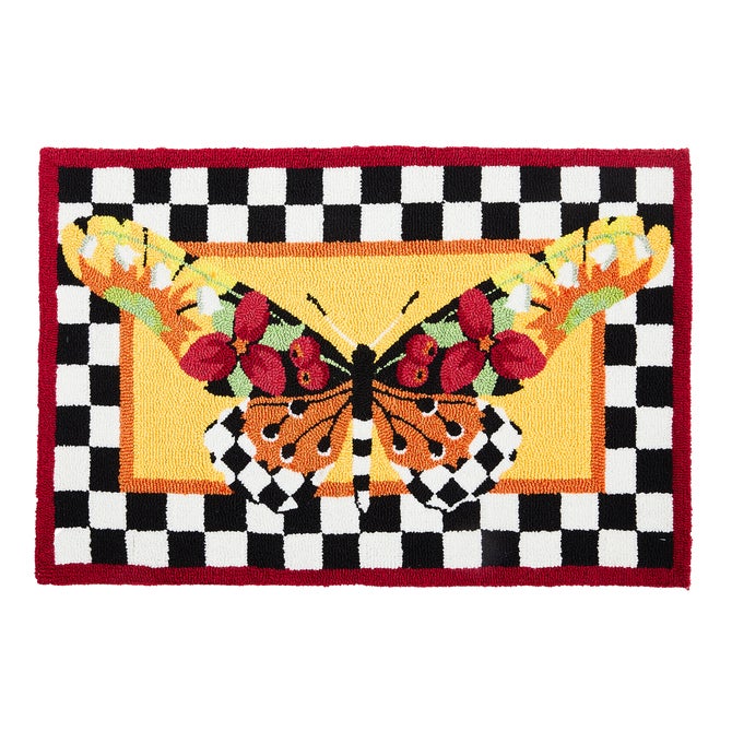 Monarch Butterfly 2' x 3' Rug - {current_domain}