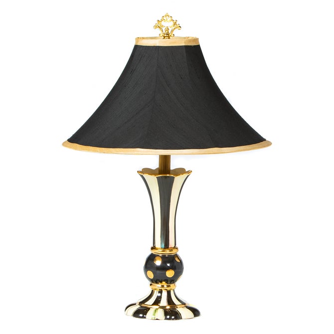 Courtly Stripe Vase Lamp - {current_domain}