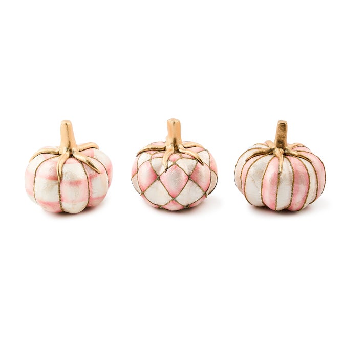 Rosy Capiz Pumpkins, Set of 3 - {current_domain}