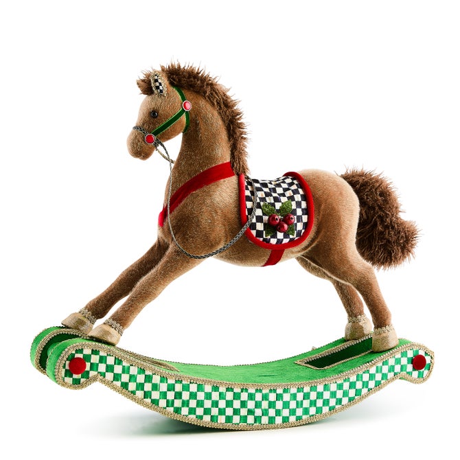 Holiday Fabric Rocking Horse - {current_domain}