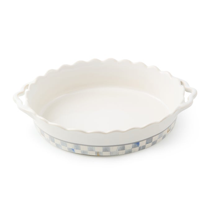 Sterling Check Everyday Medium Oval Baker - {current_domain}