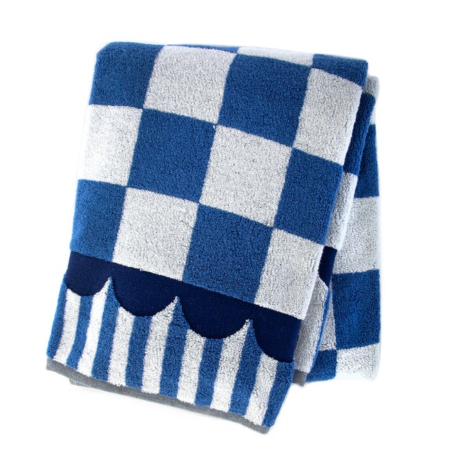 Royal Check Bath Towel - {current_domain}