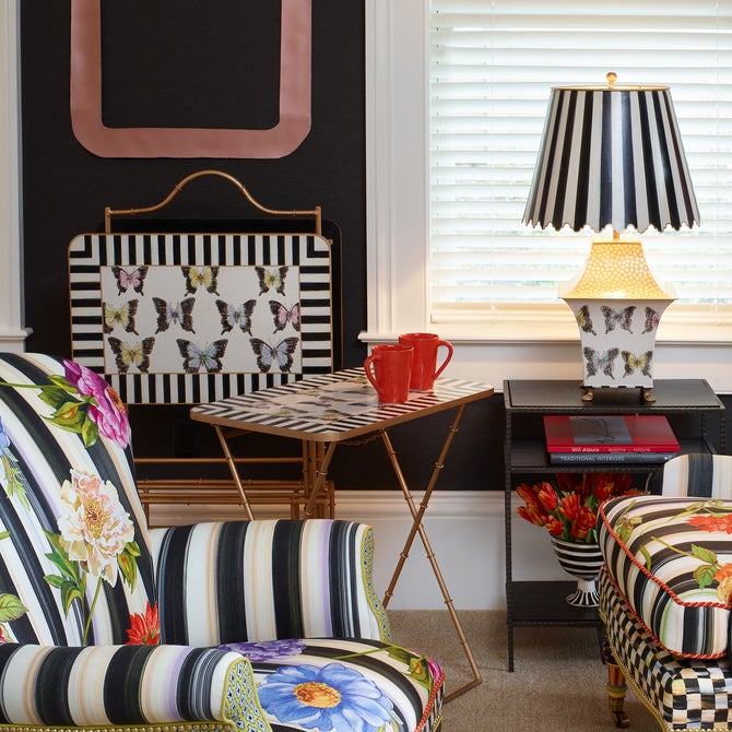 Butterfly Collection Cocktail Trays, Set of 4 - {current_domain}