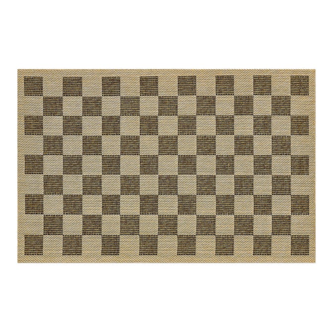 Black Check 3' x 5' Indoor/Outdoor Rug - {current_domain}