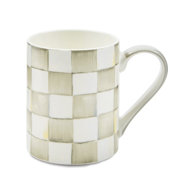 Sterling Check Porcelain Mug - {current_domain}
