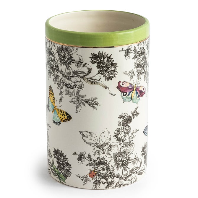 Butterfly Toile Vase - {current_domain}