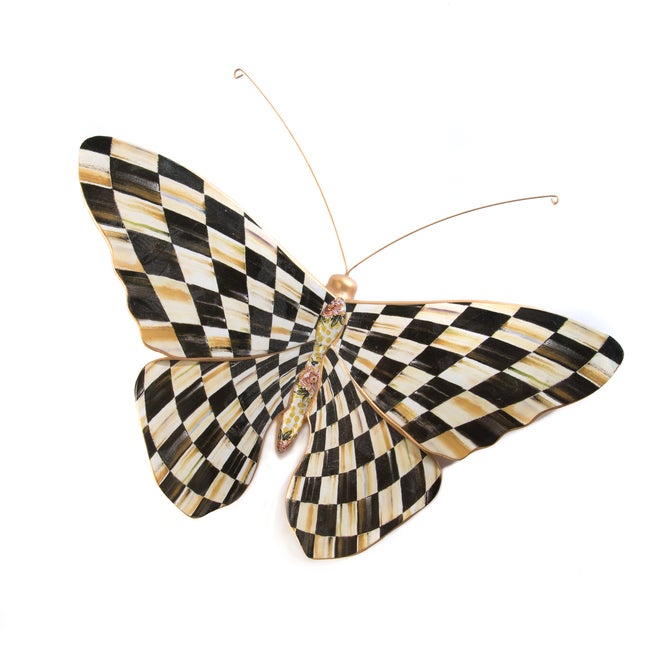 Courtly Check Butterfly Wall Decor - {current_domain}