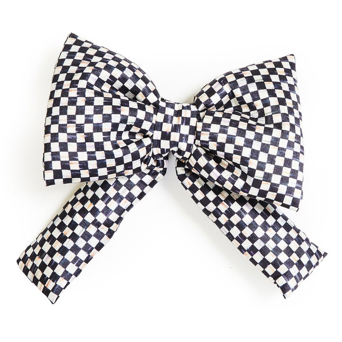 Courtly Check Small Bow - {current_domain}