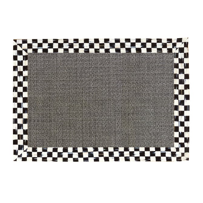 Courtly Check 2' x 3' Grey Sisal Rug - {current_domain}