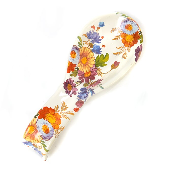 White Flower Market Spoon Rest - {current_domain}