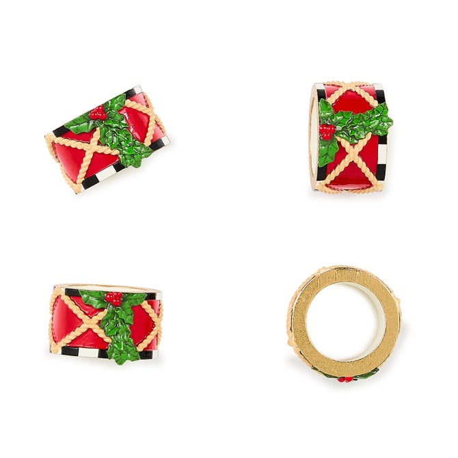 Toyland Drum Napkin Rings, Set of 4 - {current_domain}