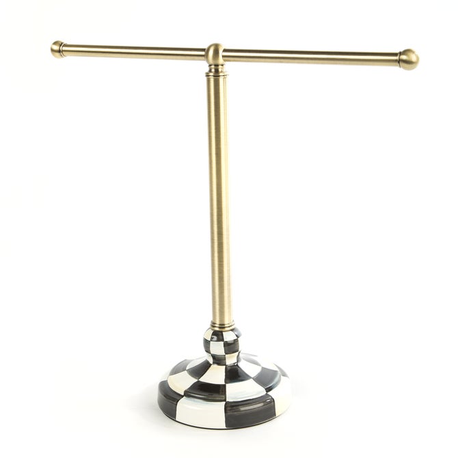 Courtly Check Guest Towel Holder - {current_domain}