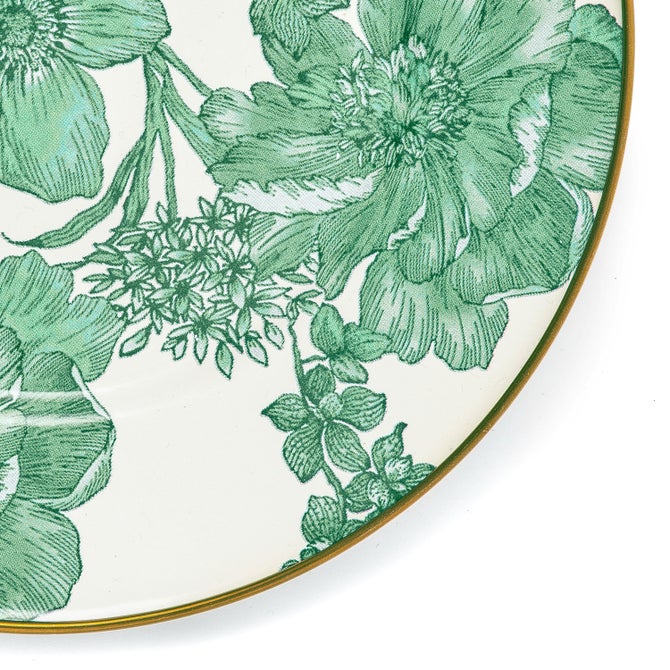 Emerald English Garden Salad Plate - {current_domain}