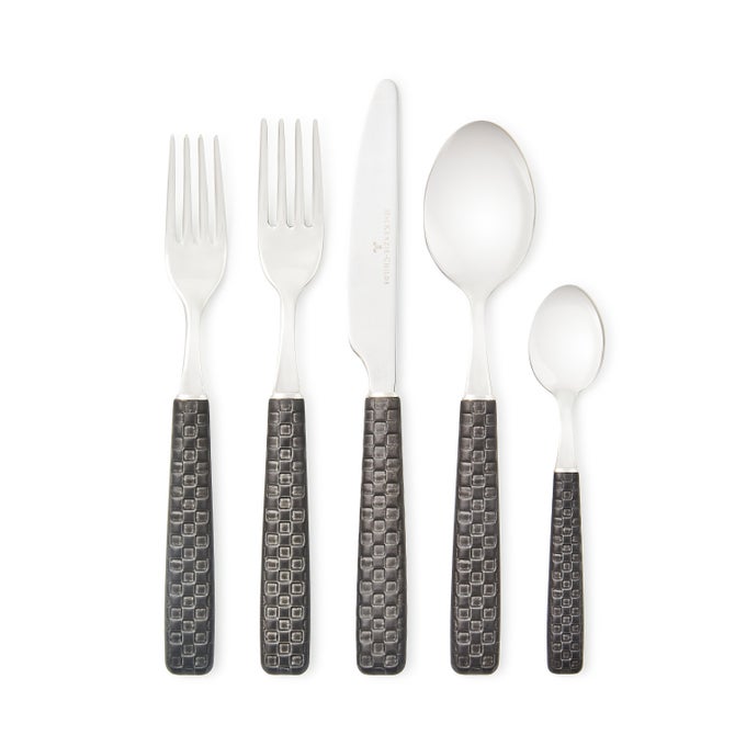 Everyday Black 5-Piece Place Setting - {current_domain}
