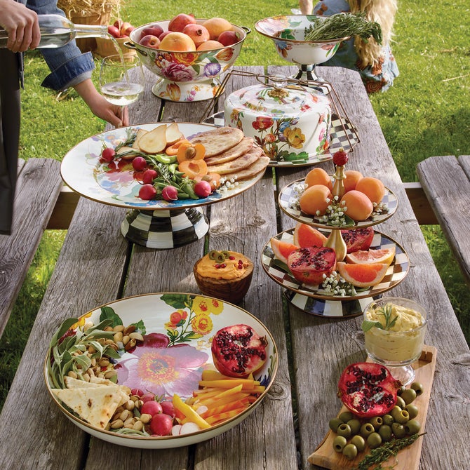 White Flower Market Abundant Bowl - {current_domain}