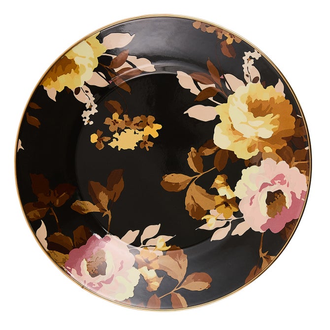 Wild Rose Brown Dinnerware - {current_domain}