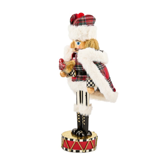 Tartan Cardinal Nutcracker - {current_domain}