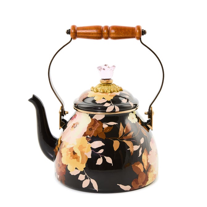 Wild Rose Brown 2 Quart Tea Kettle - {current_domain}