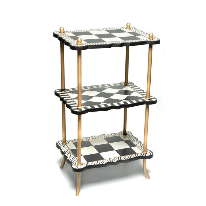 Courtly Three Tier Table - {current_domain}