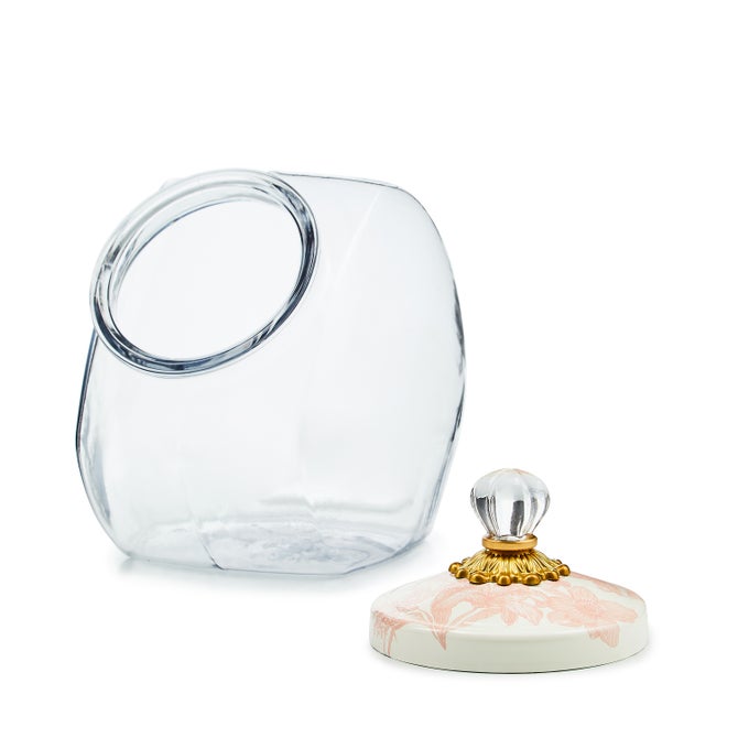 Cookie Jar with Rosy English Garden Lid - {current_domain}