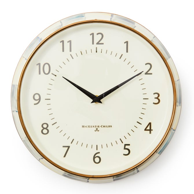 Sterling Check School Wall Clock - {current_domain}