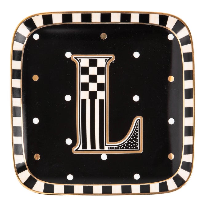 Monogram Dish - L - {current_domain}