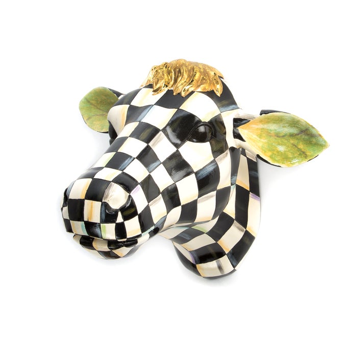 Courtly Check Small Cow - {current_domain}