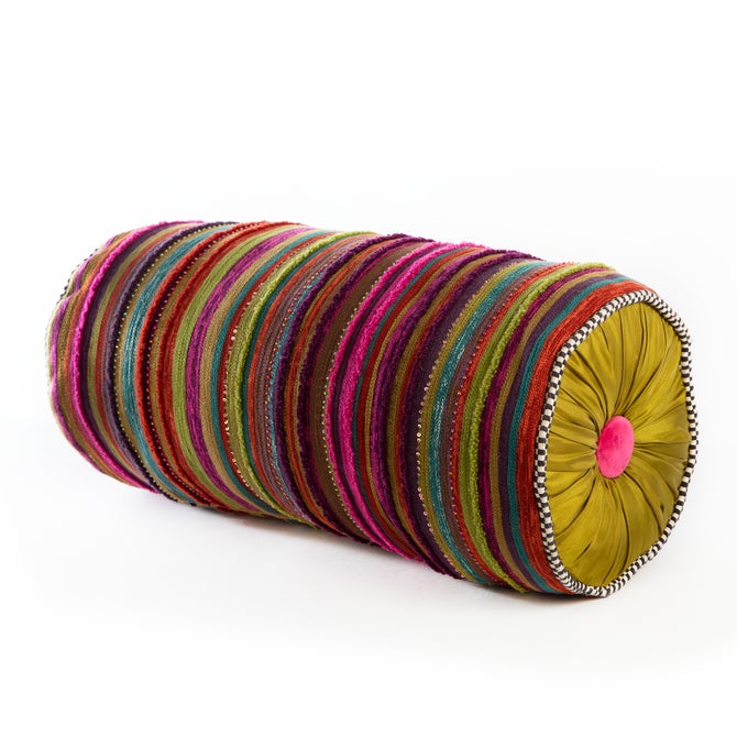 Paradise Stripe Bolster Pillow - {current_domain}