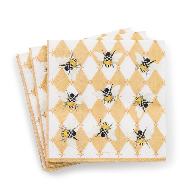 Queen Bee Cocktail Paper Napkins - {current_domain}