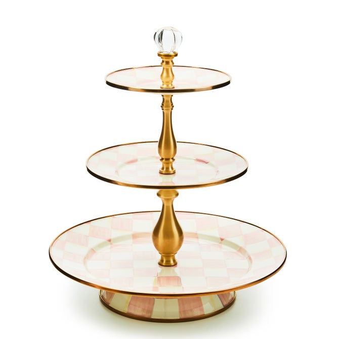 Rosy Check Three Tier Sweet Stand - {current_domain}