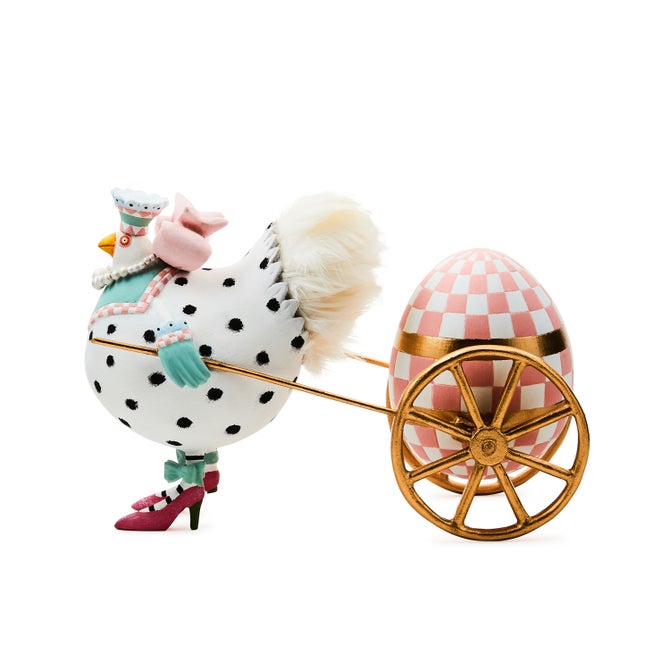 Patience Brewster Speckled Chicken Egg Cart - {current_domain}