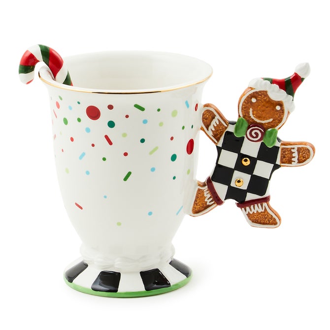Bake Shop Gingerbread Handle Mug with Spoon - {current_domain}
