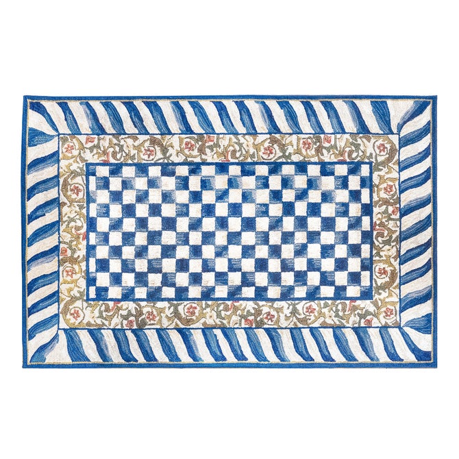 Truly Royal Check 5' x 7'6