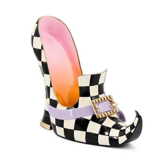 Trick or Treat Witch's Shoe Figurine - {current_domain}