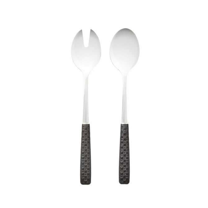 Everyday Black Salad Serving Set - {current_domain}