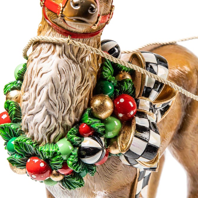 Night Before Christmas Santa & Sleigh - {current_domain}