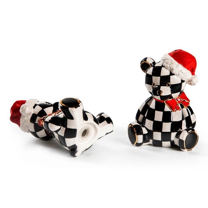 Courtly Santa Bear Salt & Pepper Set - {current_domain}