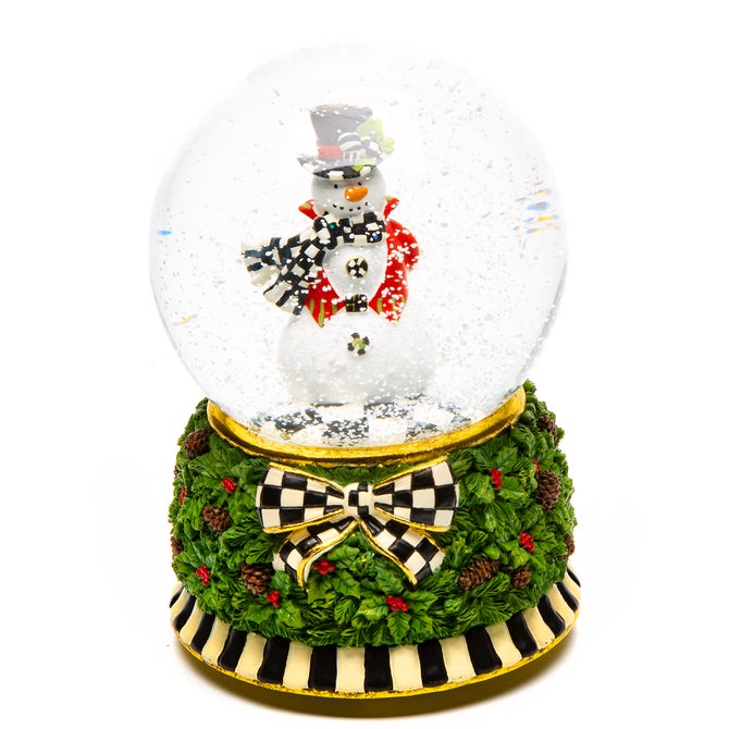 Snowman Snow Globe - {current_domain}