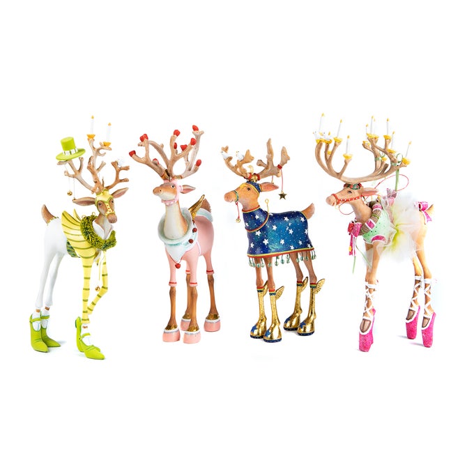 Patience Brewster Dash Away Reindeer Figure Set-B - {current_domain}