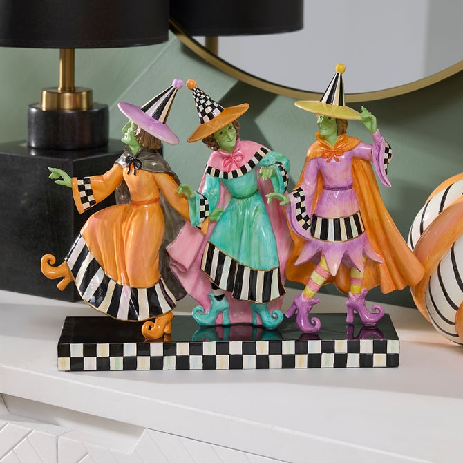 Trick or Treat Witch Trio Figurine - {current_domain}