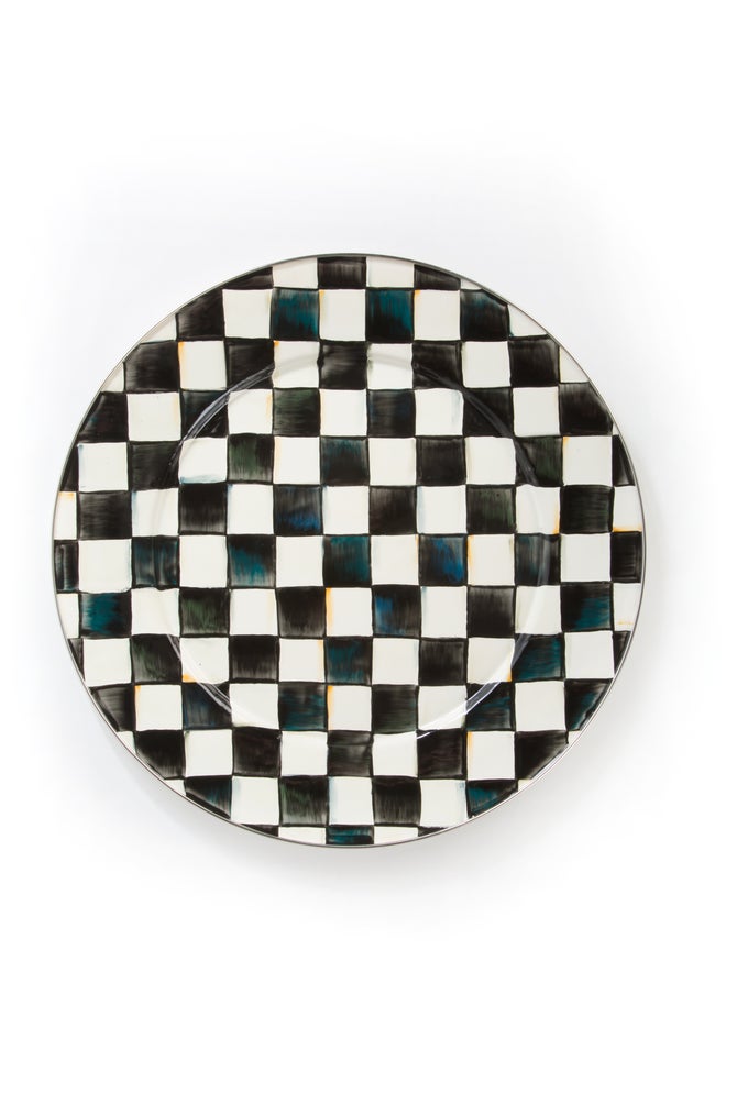 Courtly Check Serving Platter - {current_domain}