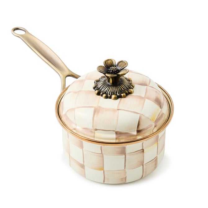 Mocha Check Cookware - {current_domain}