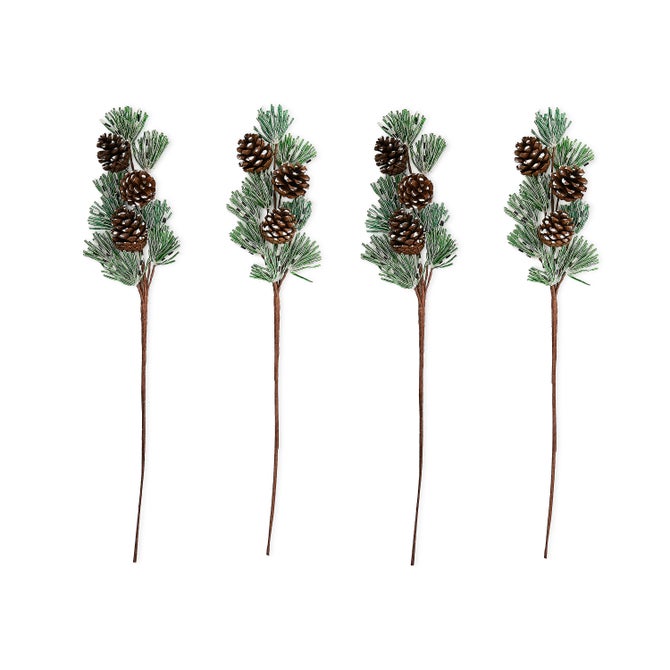 Pinecone Beaded Stems, Set of 4 - {current_domain}