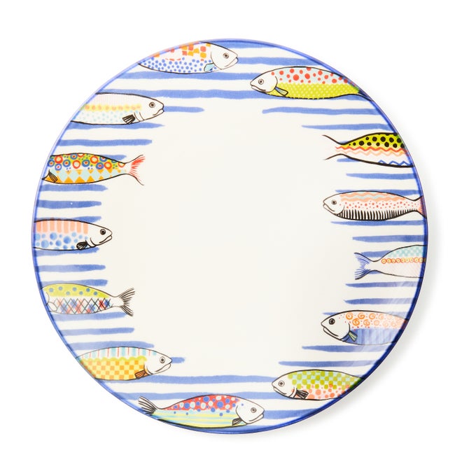 Go Fish Dinner Plate - {current_domain}