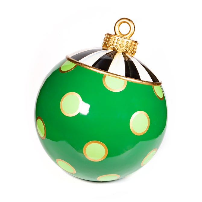 Jolly Dot Outdoor Ornament - {current_domain}